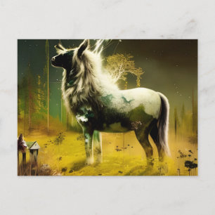 Carte Postale Une créature imaginaire