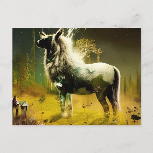 Carte Postale Une créature imaginaire (Devant)