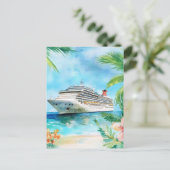 Carte Postale Une croisière d'été (Debout devant)