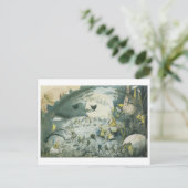 Carte Postale Une Danse Fée Pleine Lune (Debout devant)