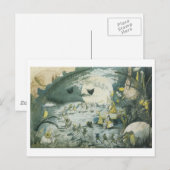 Carte Postale Une Danse Fée Pleine Lune (Devant / Derrière)