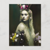 Carte Postale Une déesse du printemps (Devant)