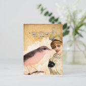 Carte Postale Une devinette de femme (Debout devant)