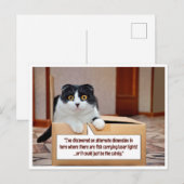 Carte Postale Une dimension alternative (Devant / Derrière)