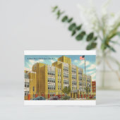 Carte Postale Une école Harry Moore à Jersey City, New Jersey (Debout devant)