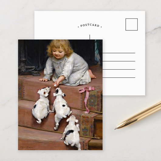 Carte Postale Une Égalité | Arthur John Elsley