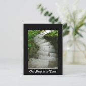 Carte Postale Une étape à la fois (Debout devant)