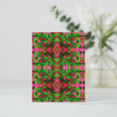 Carte Postale Une étude en rose et vert (Debout devant)