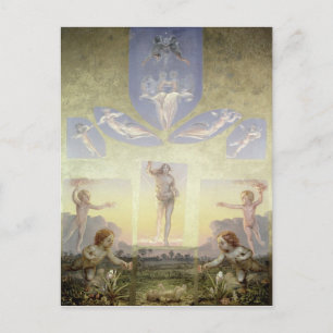 Carte Postale Une étude pour la deuxième version de "The