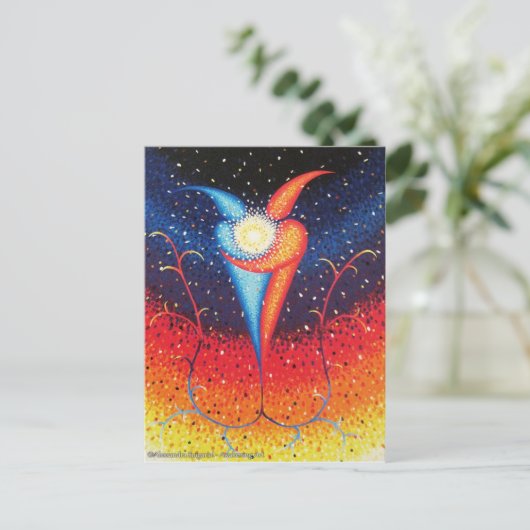 Carte Postale Une explosion (Debout devant)