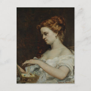 Carte Postale Une femme avec bijoux, 1867