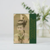 Carte Postale Une femme de force (Debout devant)