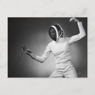 Carte Postale Une femme en prison
