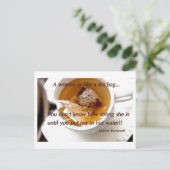 Carte Postale Une femme est comme... (Debout devant)