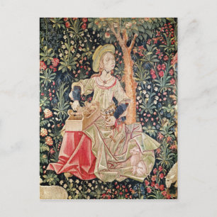 Carte Postale Une femme qui tourne