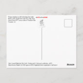 Carte Postale Une Femme Surplombant Yosemite Falls (Dos)