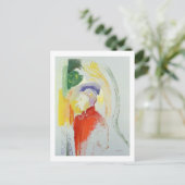 Carte Postale Une figure (p/c sur papier) (Debout devant)