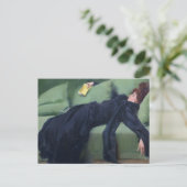 Carte Postale Une fille décadente - Ramon Casas (Debout devant)