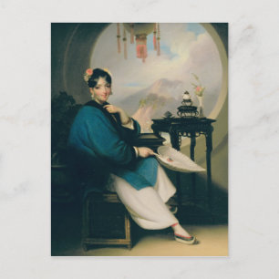 Carte Postale Une fille Geisha