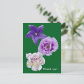 Carte Postale Une fleur (Debout devant)