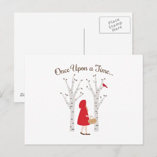 Carte Postale Une Fois (Devant / Derrière)