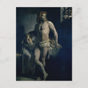 Carte Postale Une Gaule et sa fille emprisonnés à Rome, 1847