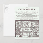 Carte Postale Une grappe de Coxcombes' par John Taylor (Devant / Derrière)