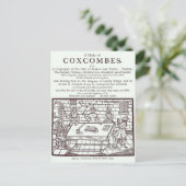 Carte Postale Une grappe de Coxcombes' par John Taylor (Debout devant)