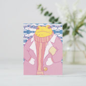 Carte Postale Une grenouille confortable (Debout devant)