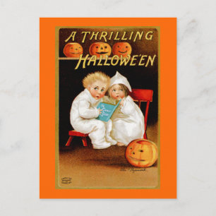 Carte Postale " Une Halloween palpitante"