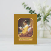 Carte Postale Une Heure De Lecture (Debout devant)