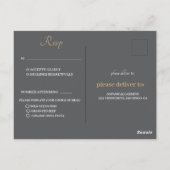 Carte Postale "Une histoire d'amour se déroule : notre Mariage (Dos)