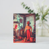 Carte Postale Une horreur des démons de Noël (Debout devant)