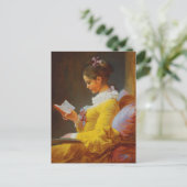 Carte Postale Une Jeune Lecture (Le Lecteur) (Debout devant)