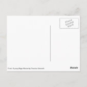 Carte Postale Une jeune nègre par Theodore Gericault (Dos)