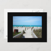 Carte Postale Une journée à la plage ! (Devant / Derrière)