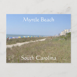 Carte Postale Une journée à la plage