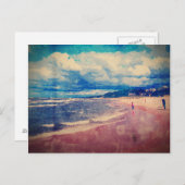 Carte Postale Une Journée À La Plage (Devant / Derrière)