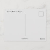 Carte Postale Une journée à la plage à Oceanside en Californie (Dos)