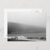 Carte Postale Une journée à la plage - Maine (Devant / Derrière)