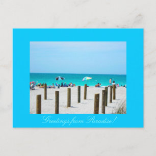 Carte Postale Une journée au paradis