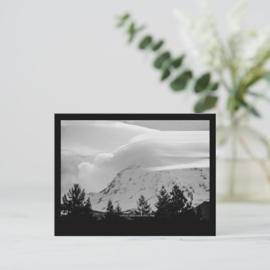 Carte Postale Une journée froide en mars (Debout devant)