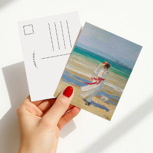 Carte Postale Une journée venteuse Sir John Lavery