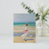 Carte Postale Une journée venteuse | Sir John Lavery (Debout devant)