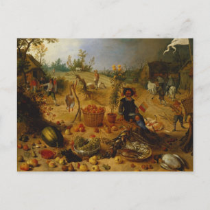 Carte Postale Une légende de l'automne