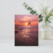 Carte Postale Une libellule pour me rappeler (Debout devant)