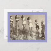 Carte Postale Une ligne de beauté (Devant / Derrière)