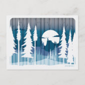 Carte Postale Une longue nuit d'hiver dans la forêt oubliée - (Devant)