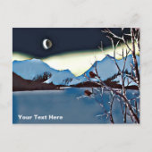 Carte Postale Une longue nuit froide (Devant)