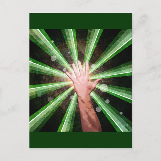 Carte Postale Une main (Devant)